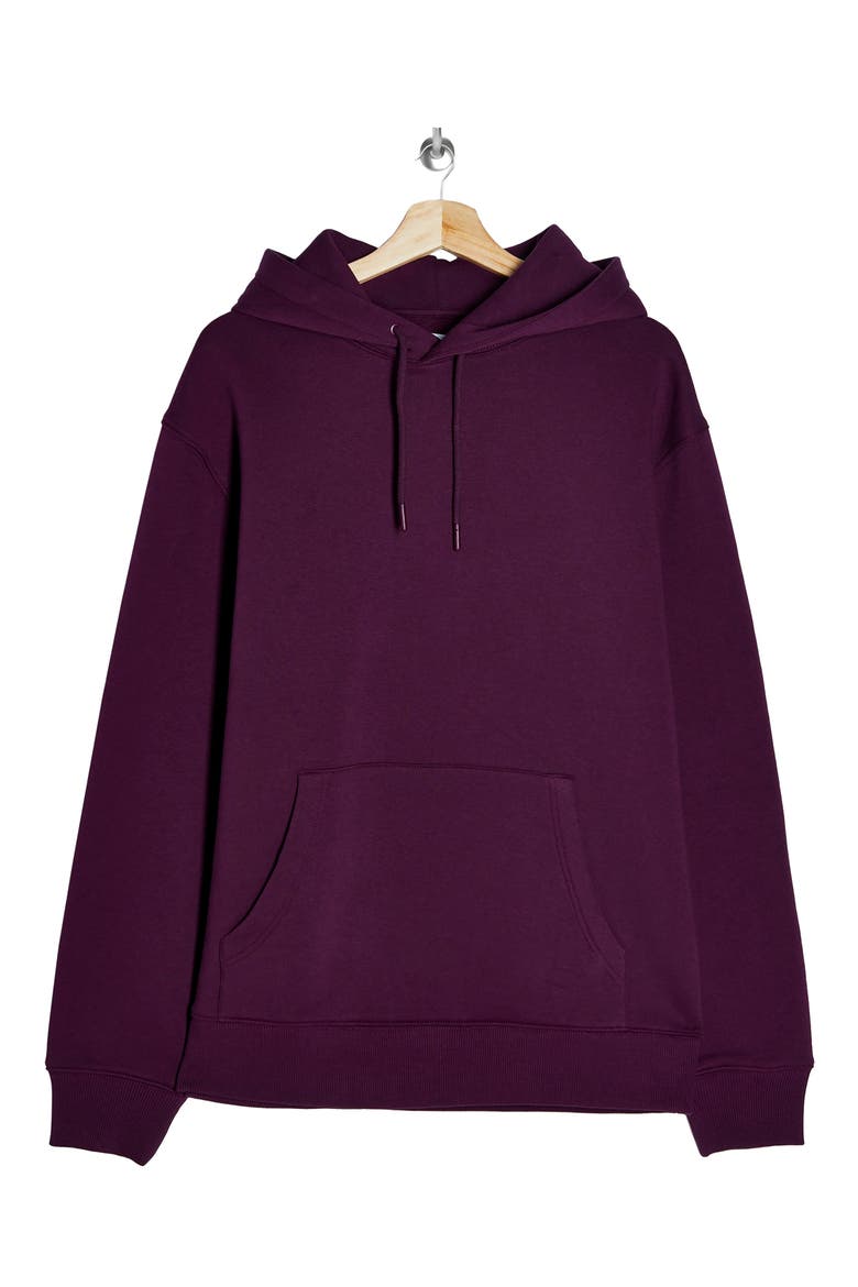 Classic Solid Hoodie, Main, color, PURPLE