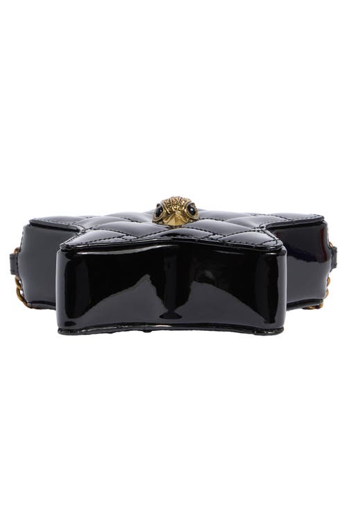 Kurt Geiger London Kensington Star Crossbody Bag In Black