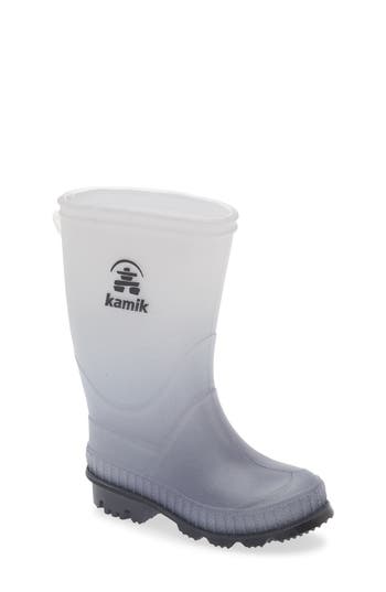 Kamik Kids' Stomp Rain Boot In Gray