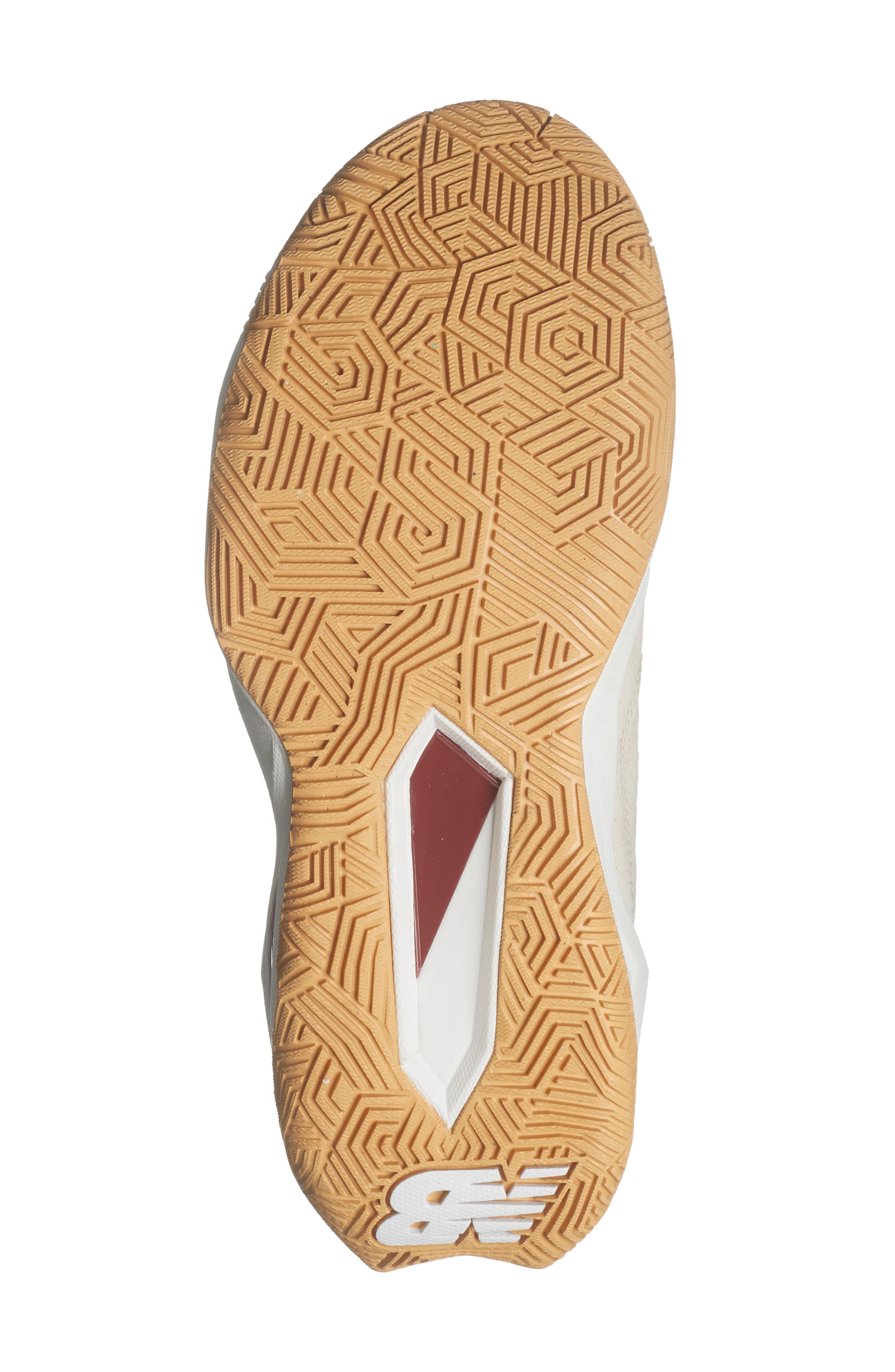 New Balance Coco Delray Tennis Shoe, Alternate, color, Bisque/ Monarch Burgundy