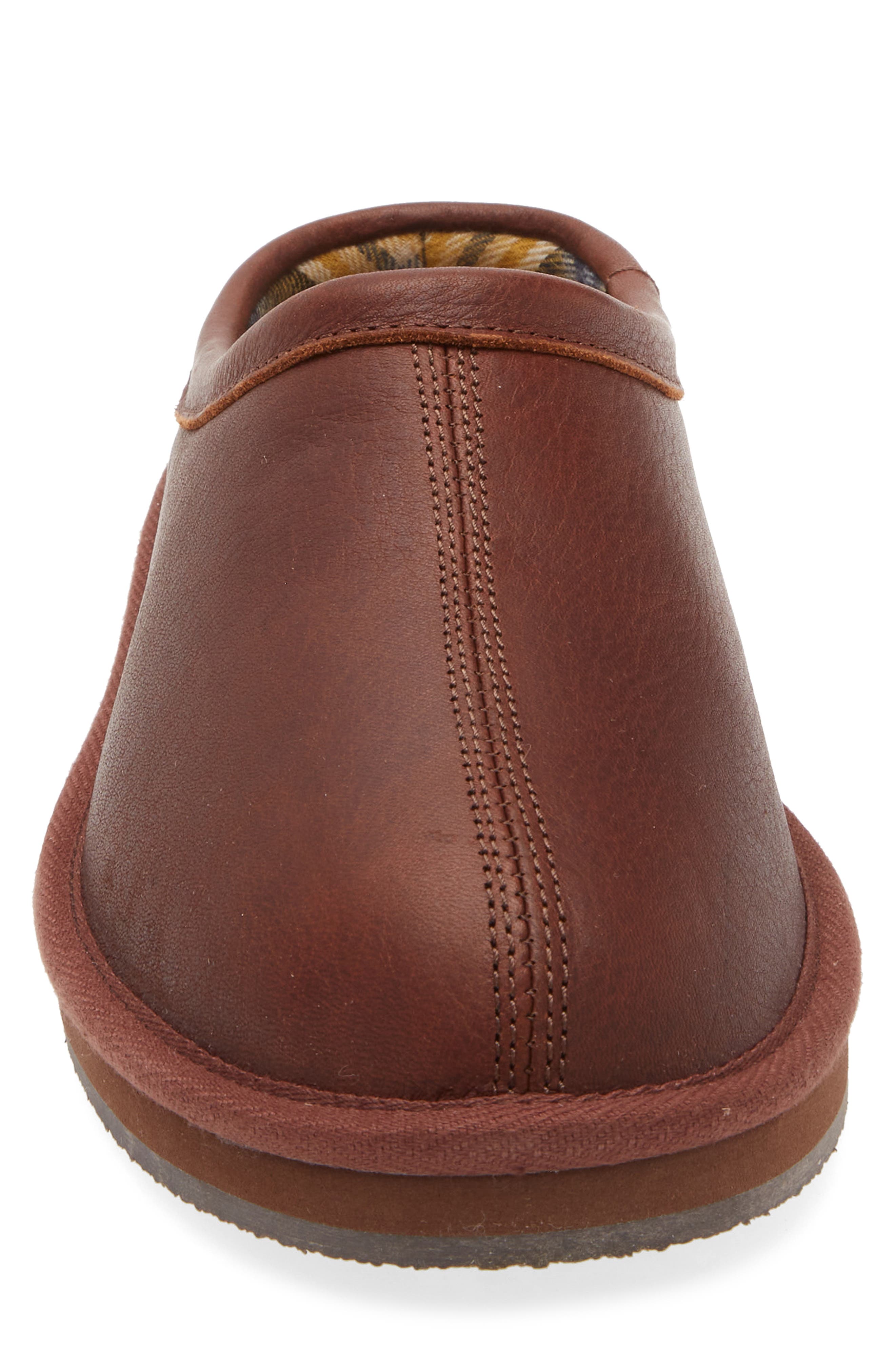 Timberland Flannel Lined Clog Slipper, Alternate, color, 