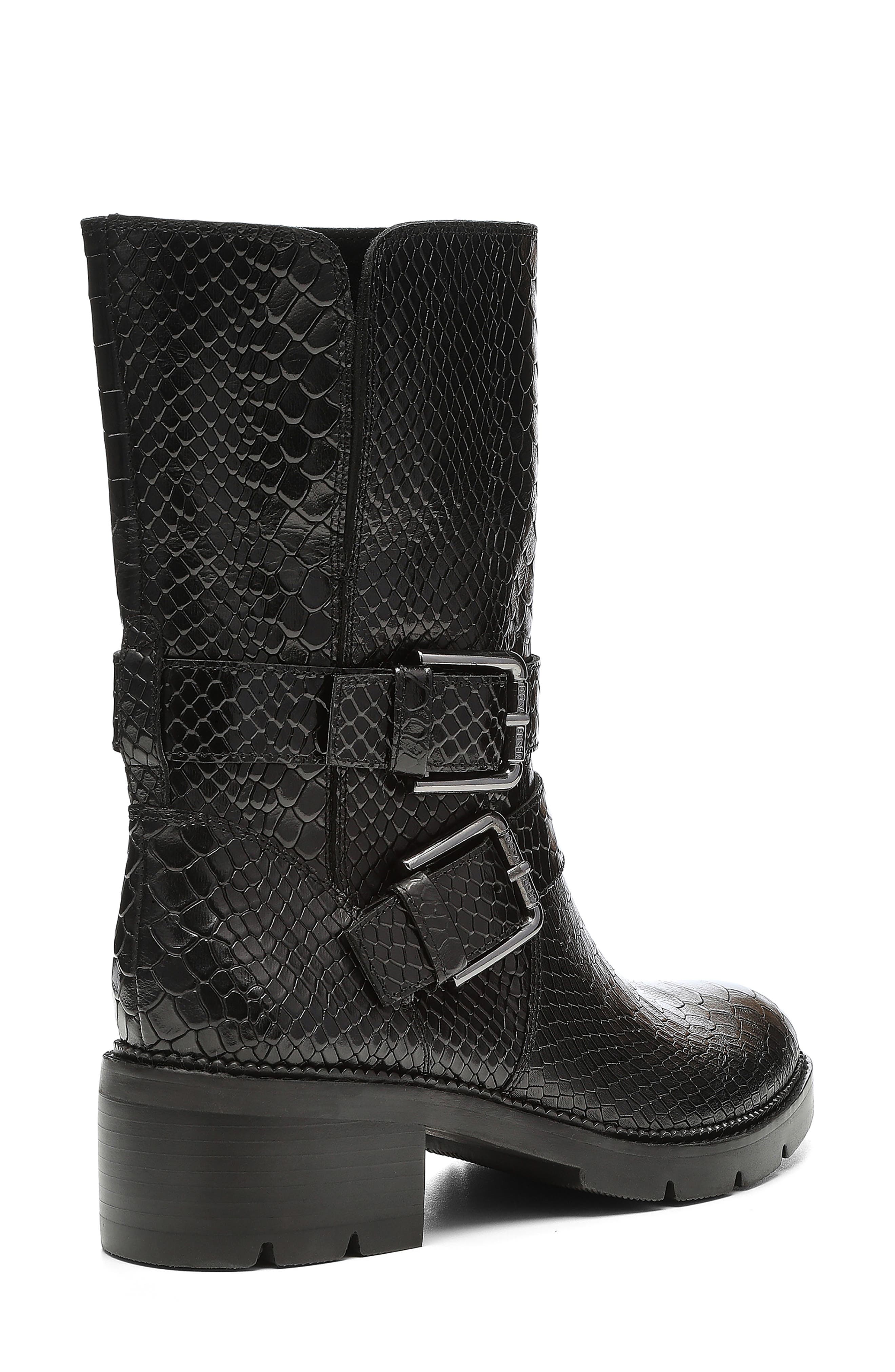 Donald Pliner Saraya Snakeskin Embossed Bootie, Alternate, color, 