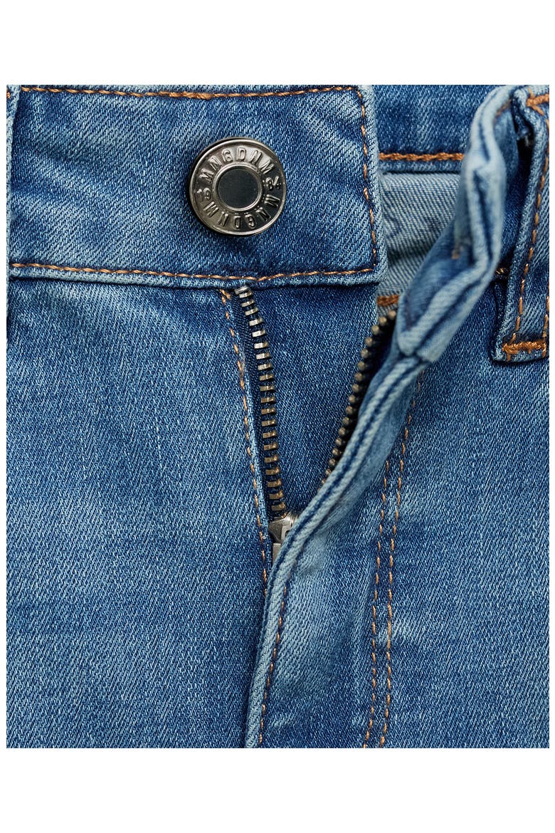 Low Rise Push-Up Skinny Jeans, Alternate, color, MEDIUM BLUE