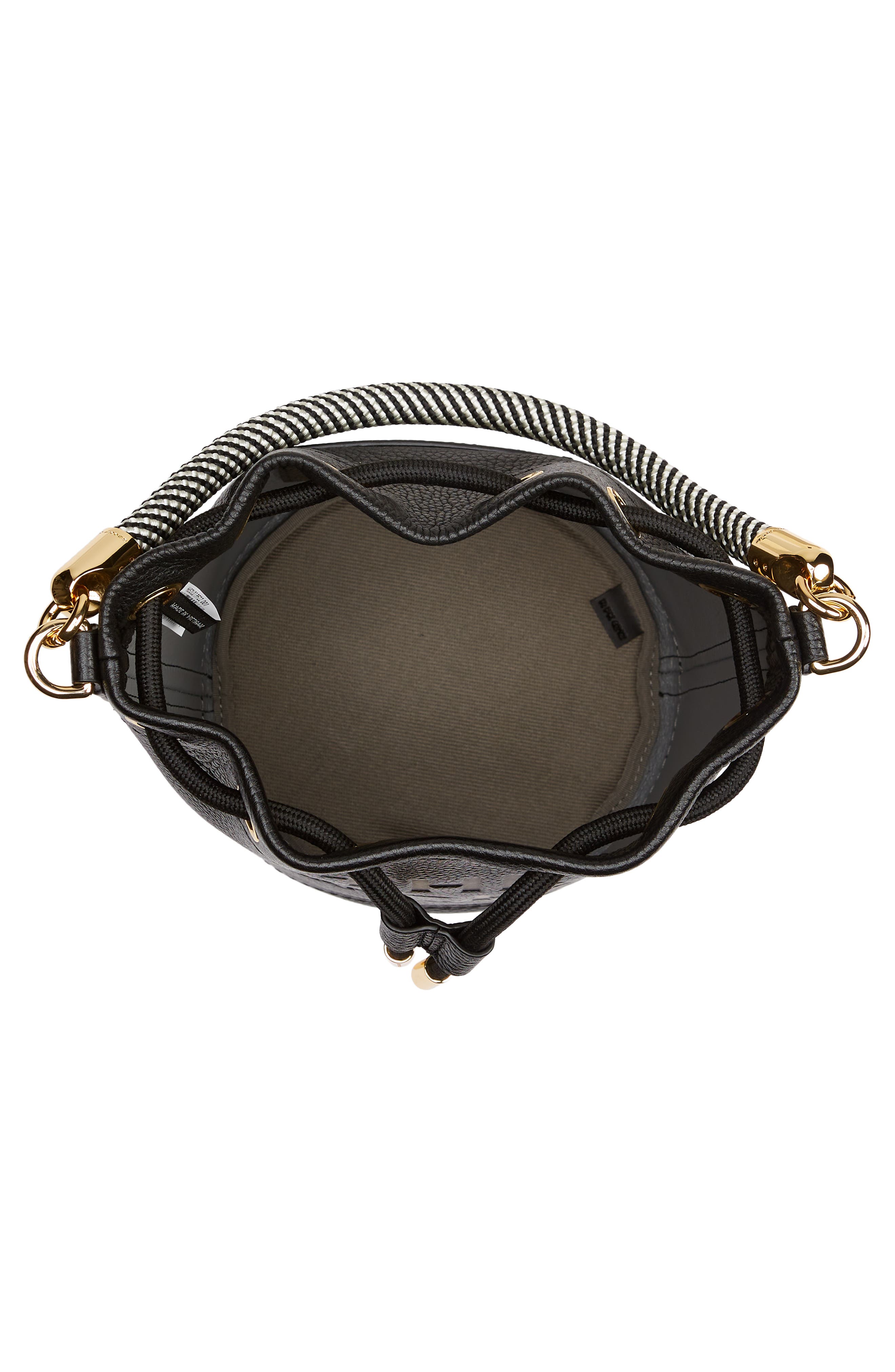 Marc Jacobs The Leather Bucket Bag, Alternate, color, 