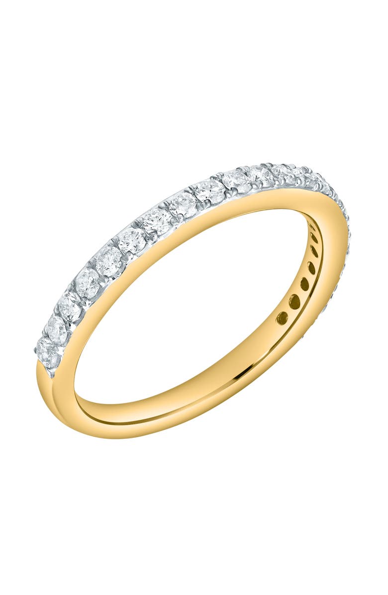 LuvMyJewelry Sabrina 0.50 Cts Natural Diamond Band 14K Gold Ring, Alternate, color, 14K Yellow Gold