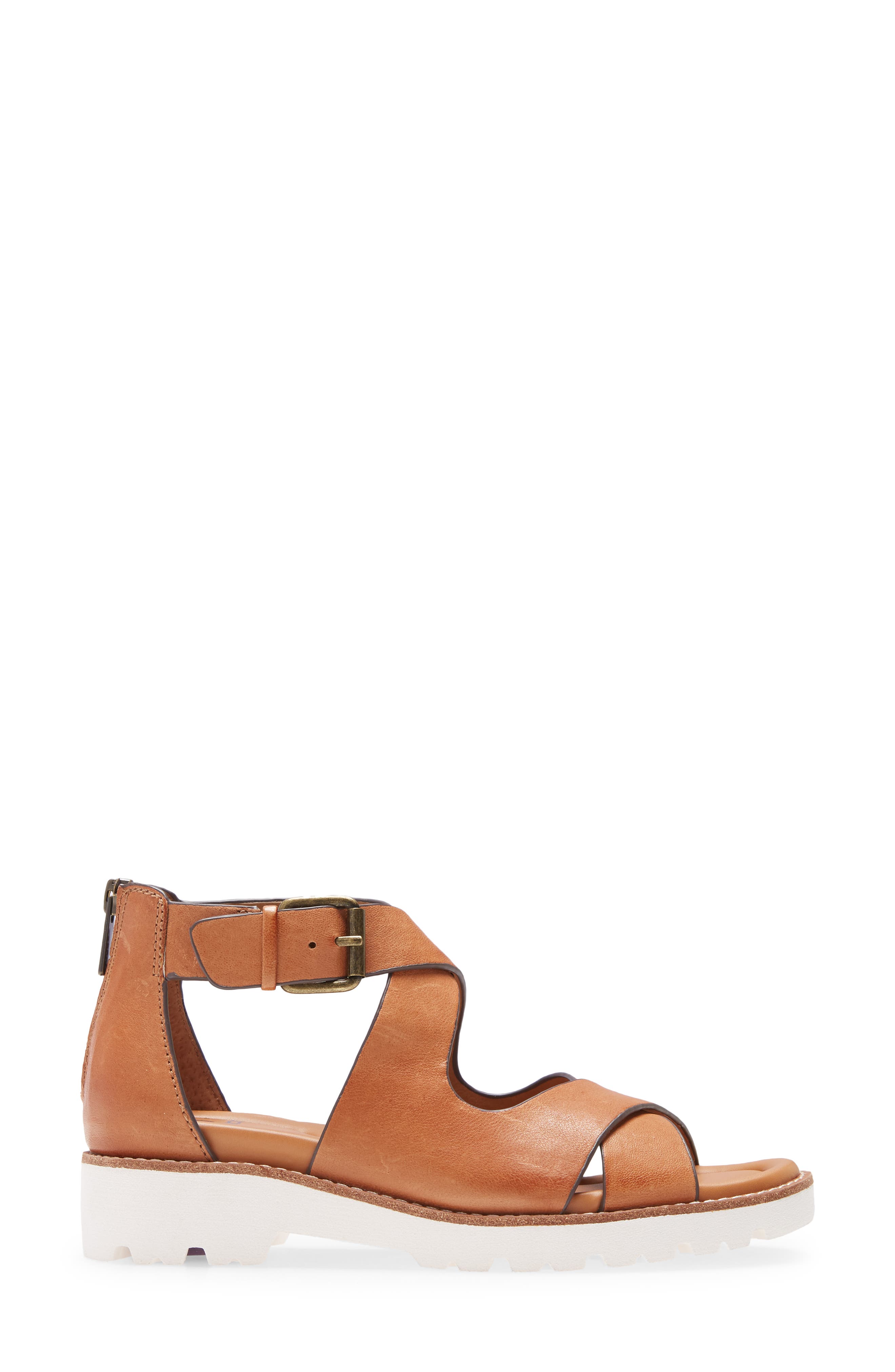 Dania Sandal, Alternate, color, LUGGAGE LEATHER