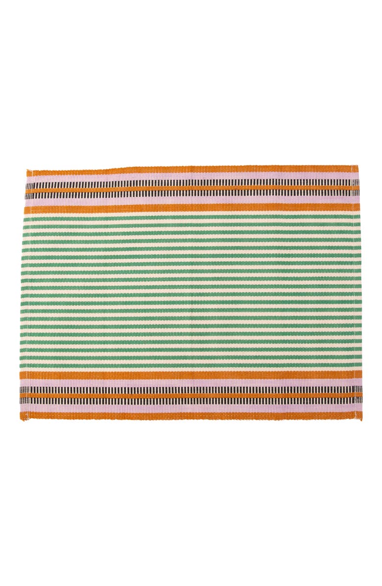 Siafu Home Maua Handwoven Placemats - Set of 4, Main, color, Green