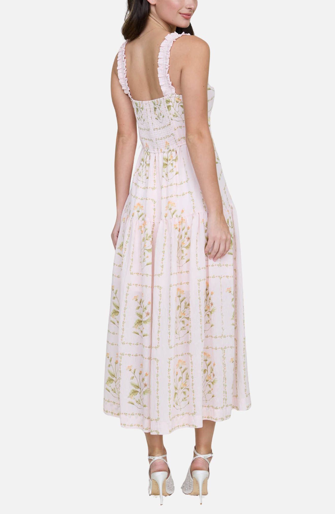 Floral Midi Dress - image 4