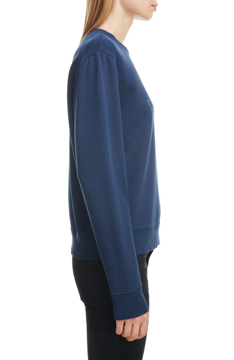 Saint Laurent Malibu Sweatshirt, Alternate, color, 