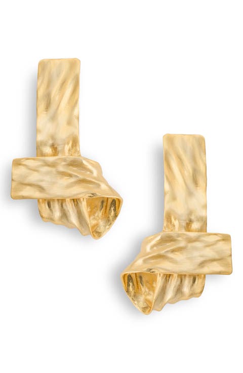 Jiya Statement Knot Earrings