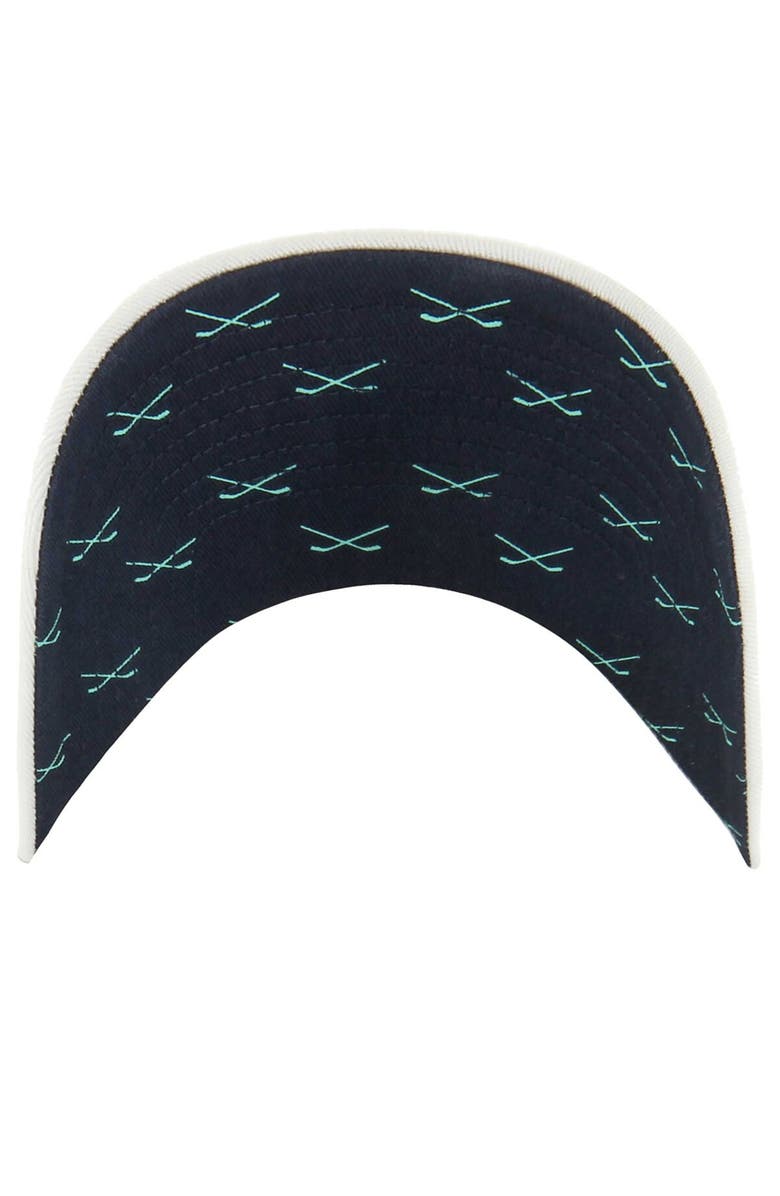 '47 Women's '47 White Seattle Kraken Confetti Clean Up Adjustable Hat, Alternate, color, 