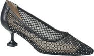 French Connection Elise Mesh And Stone Heel