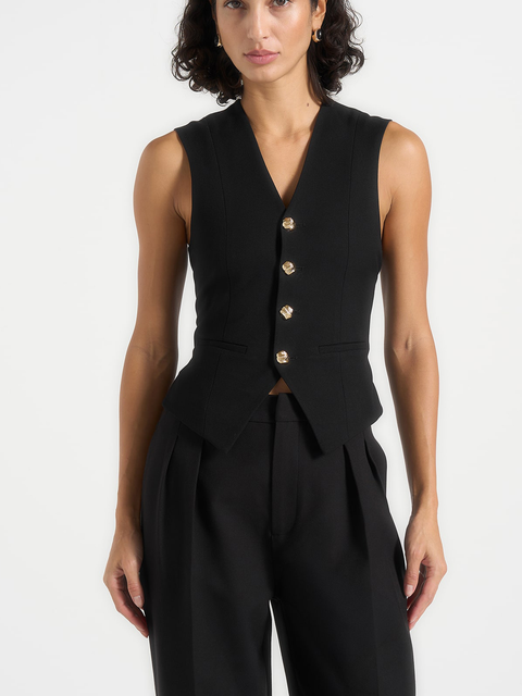 Christine Tailored Cinched Waistcoat