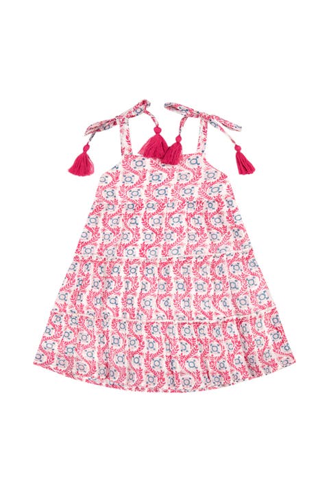Bella Girls Shoulder Tie Sundress