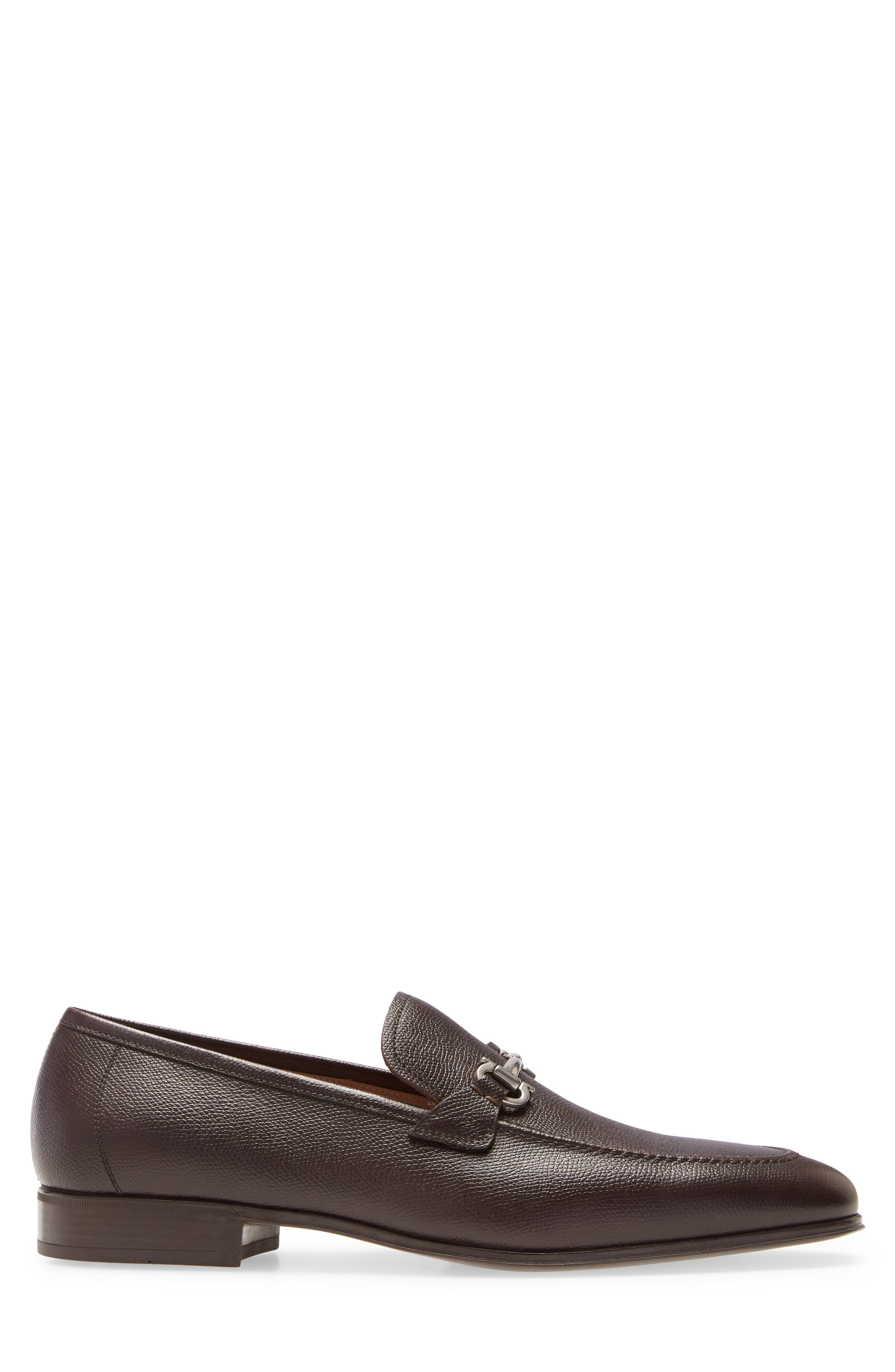 Salvatore Ferragamo Ramses Bit Loafer, Alternate, color, HICKORY