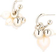 Justine Clenquet Mickey Mismatched Hoop Earrings