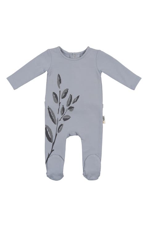 Blooming Leaves Footie (Baby)