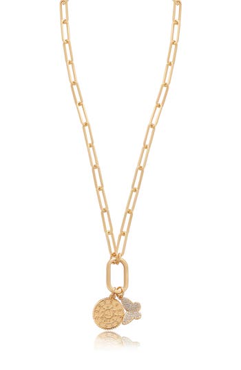 Ettika Carabiner Pendant Necklace