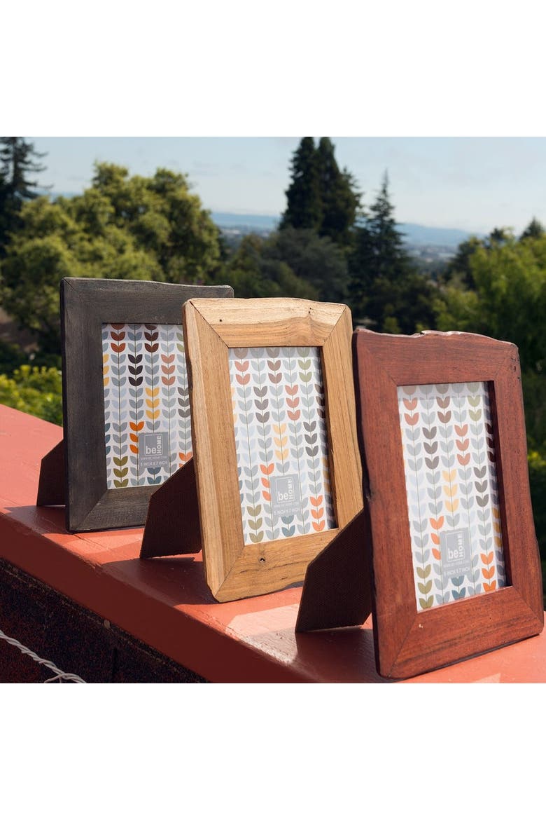 Reclaimed Wood Black Frame, Alternate, color, Black - 5x7