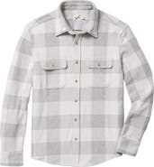 Fair Harbor Dunewood Stretch Flannel Button-Up Shirt