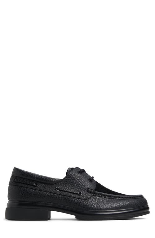 Aldo Seaexplorer Boat Shoe In Black