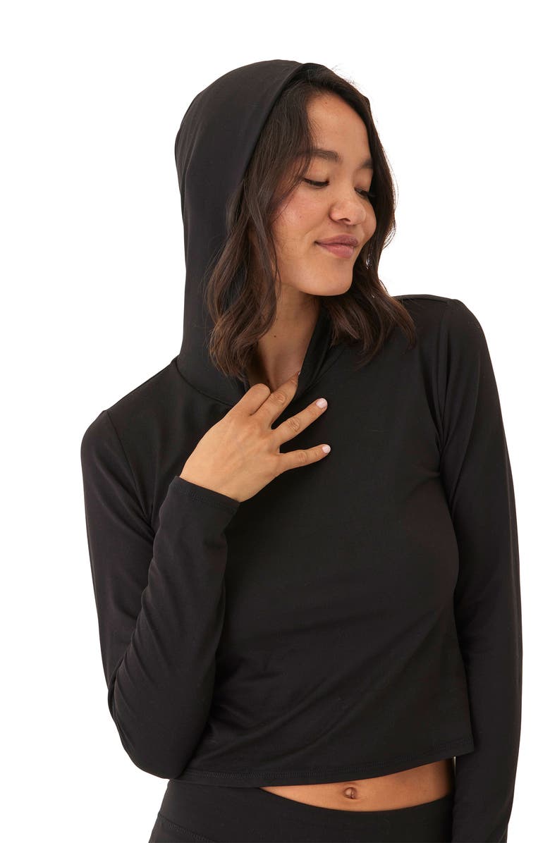 Threads 4 Thought Murielle Luxe Jersey Slim Fit Hoodie, Alternate, color, 