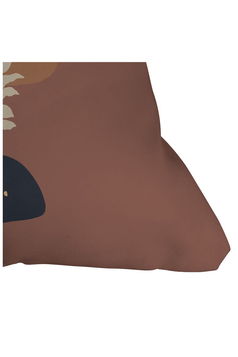 16-Inch Square Accent Pillow, Alternate, color, ORGANIC SHAPES