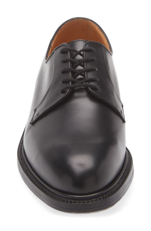 Jm Weston Archive 592 Plain Toe Derby In Black