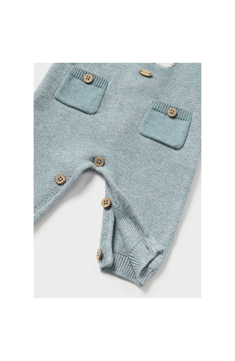 Mayoral Newborn Tricot Romper, Alternate, color,