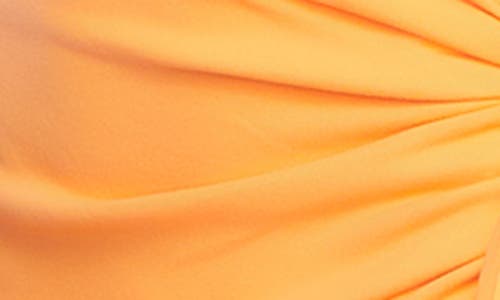 Susana Monaco Solid Cover-up Sarong In Nectarine