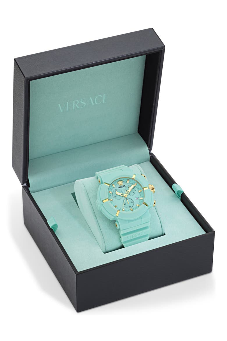 Real Active Chrono Chronograph Eco-Ceramic Watch, Alternate, color, LIGHT BLUE ECOCERAMIC