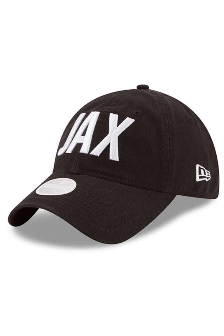 Women's New Era Black Jacksonville Jaguars Hometown 9TWENTY Adjustable Hat, Main, color, Black