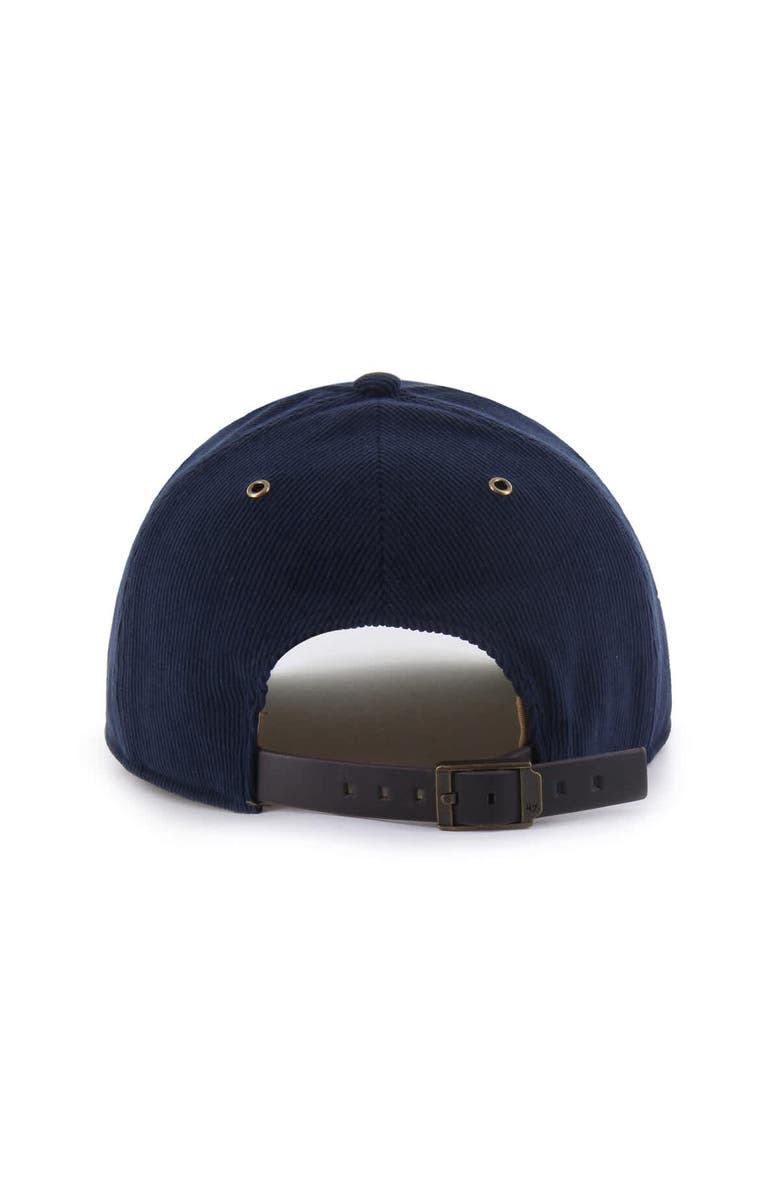 '47 Men's '47 Navy Dallas Cowboys Golden Age Relaxed Corduroy Hitch Adjustable Hat, Alternate, color, Navy