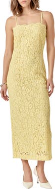 Endless Rose Lacy Column Dress