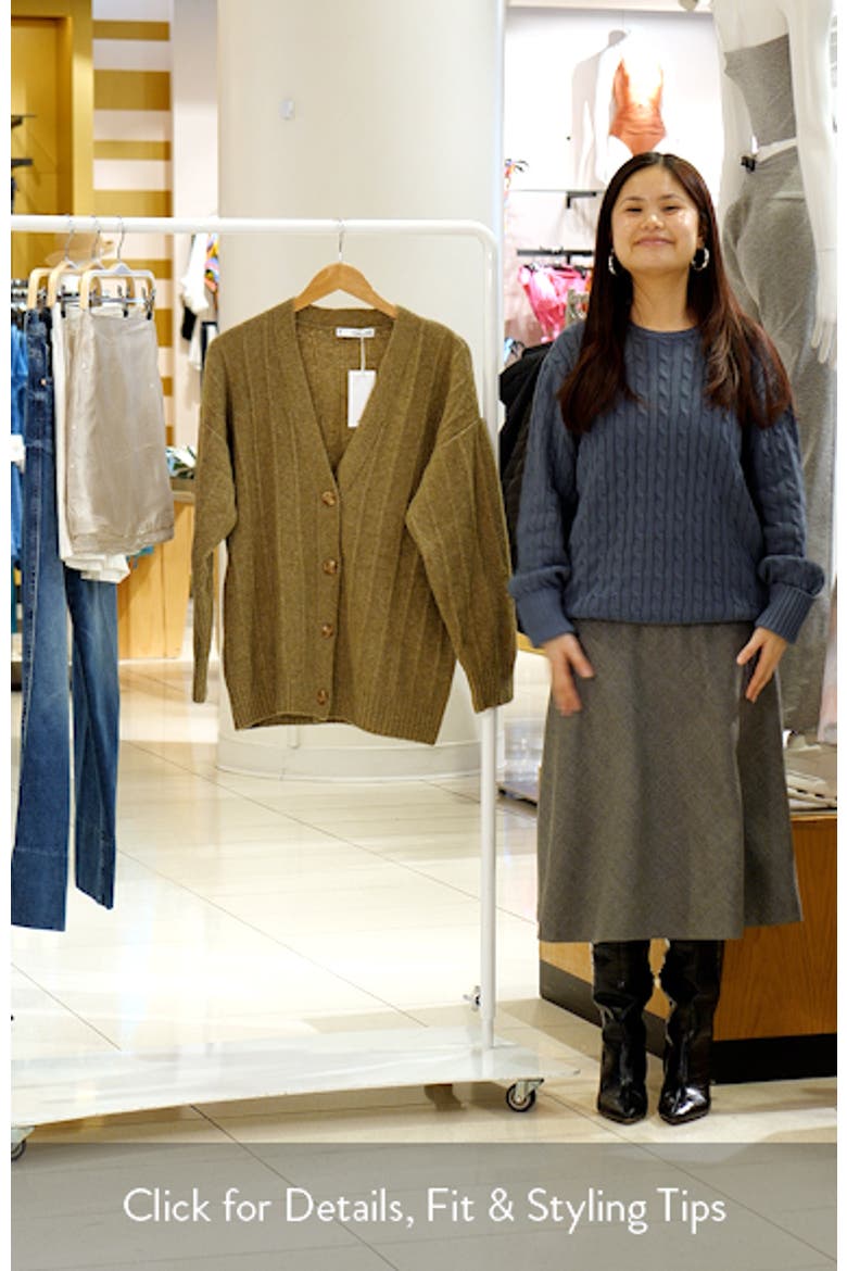 Longline Rib Cardigan video