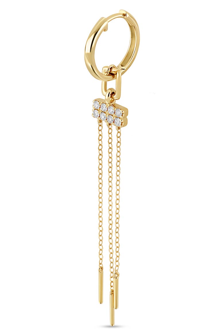 Kiera Varda Diamond Fringe Drop Earrings (Online Trunk Show), Alternate, color, 18K YELLOW GOLD/ DIAMOND