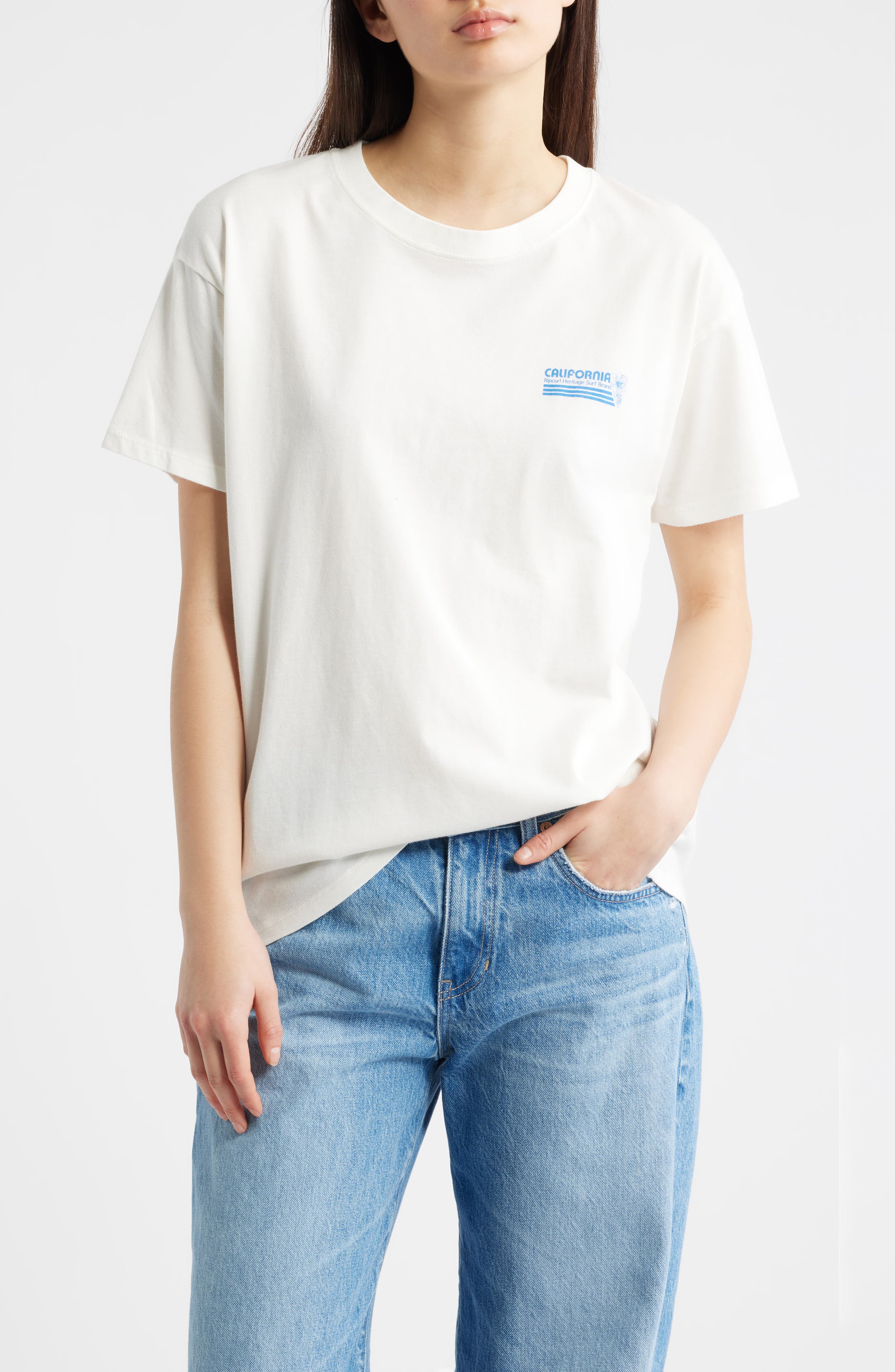 Rip Curl Ocean Break Relaxed Graphic T-shirt