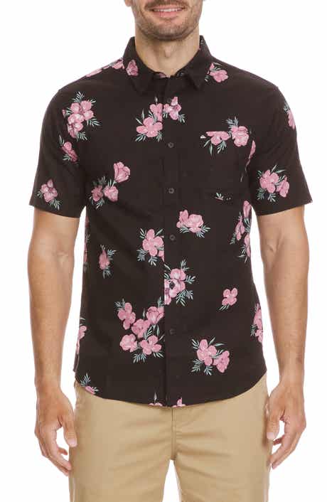 Quiksilver Habitats Classic Short Sleeve Button-Up Shirt