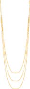 Frankie & Zoe Dot & Dash Chain Layered Necklace