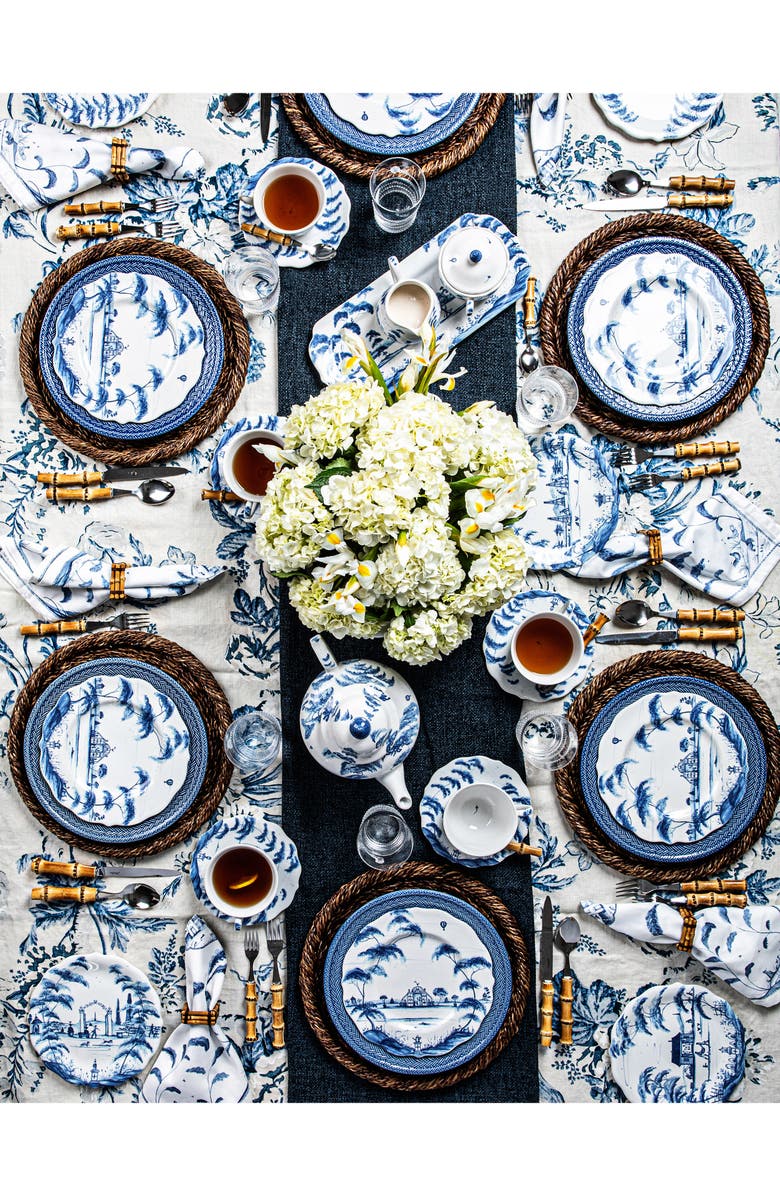 Juliska Country Estate 16-Piece Dinnerware Set, Alternate, color, Delft Blue