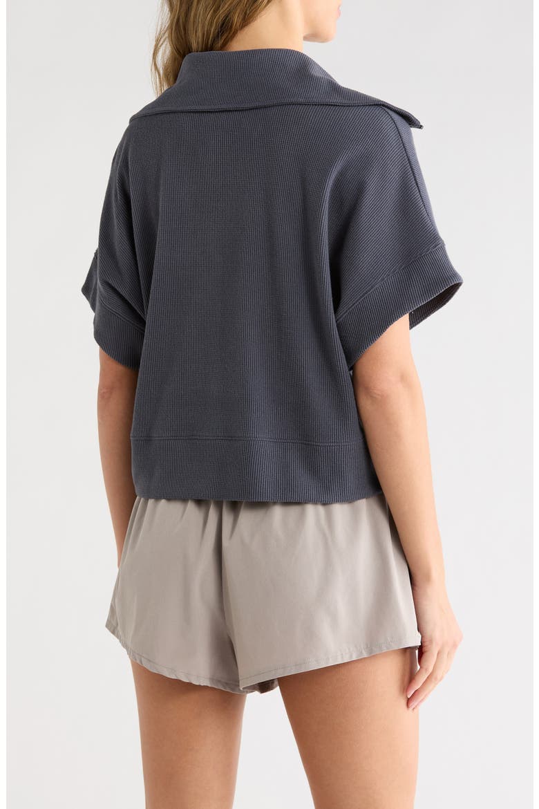 Rejuvenate Quarter Zip Pullover, Alternate, color, NAVY ARMADA