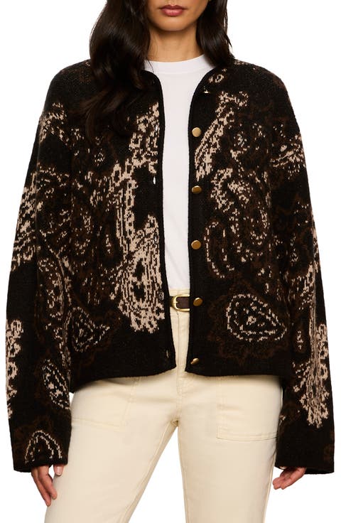Jacquard Cardigan