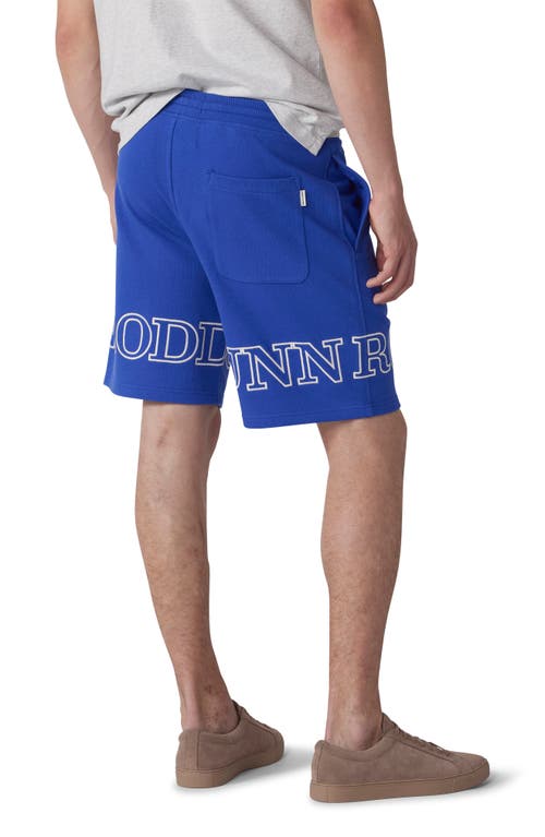 Rodd & Gunn Wilmington Bay Logo Sweat Shorts In Cobalt