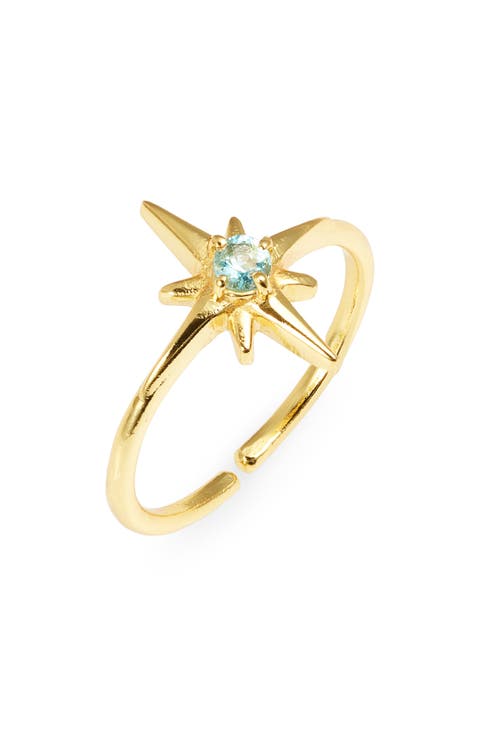 Asprey Quartz Star Ring