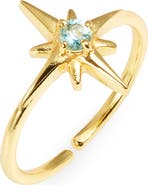Kiara by Ki-ele Asprey Quartz Star Ring