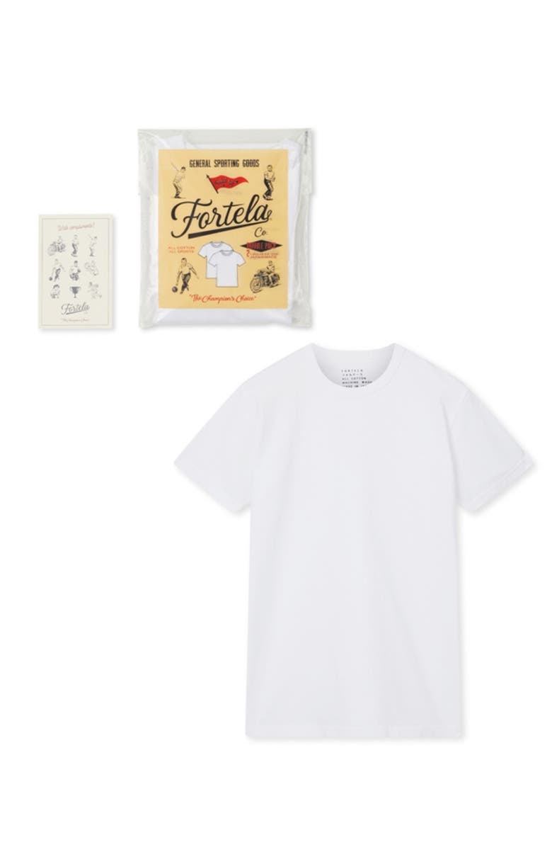 Fortela Japt Tubular Double-Pack T-Shirt, Alternate, color, White