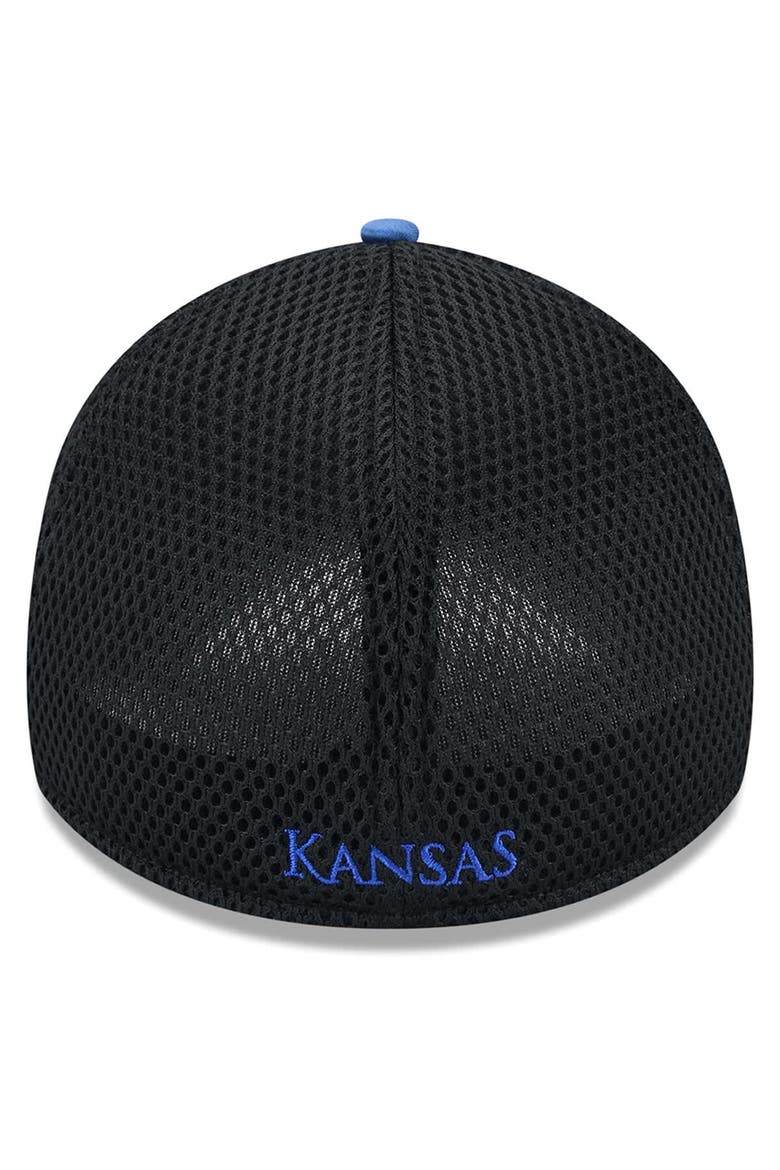 Men's New Era Camo/Black Kansas Jayhawks Active 39THIRTY Flex Hat, Alternate, color, Camo