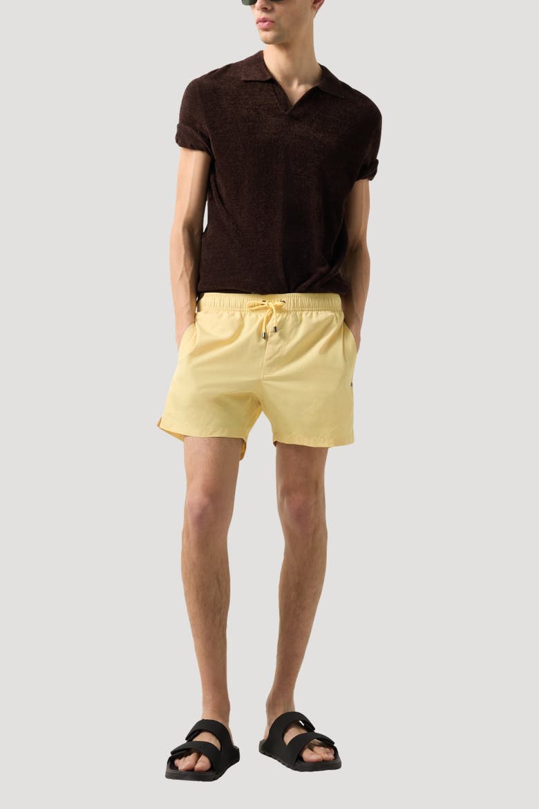 Finn Knitted Polo Shirt, Alternate, color, Dark brown