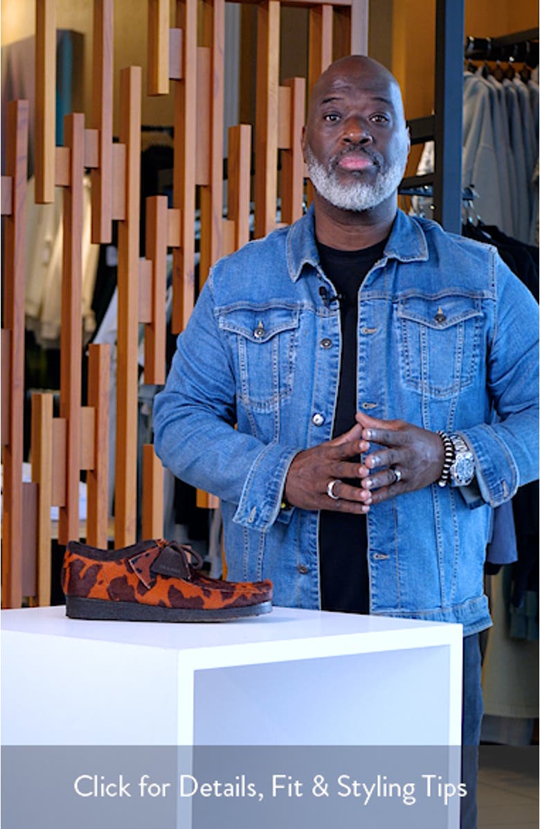 Wallabee Genuine Calf Hair Chukka, sales video thumbnail