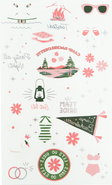 Jollity & Co. Camp Bachelorette Party Pack Tattoo Sheets - Party Pack of 20